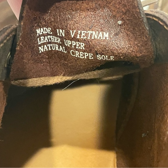 Clarks Brown Desert Chukka Boots with Suede Upper and Crepe Sole. - Picture 9 of 12